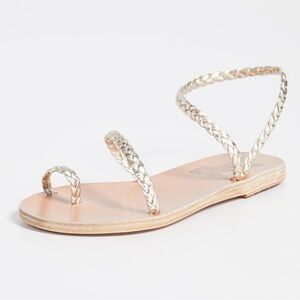 Ancient Greek Sandals Eleftheria Sandals in Platinum